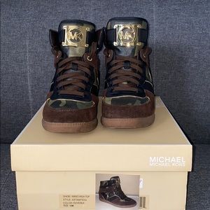 Michael Kors wedge sneakers